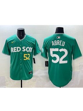 Wilyer Abreu Stitched Jersey Green